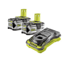 Набор Ryobi ONE+ RC18150-250 5133004422 аккумулятор (18 В; 5.0 A*ч; Li-Ion) 2 шт. и зарядное устройство RC18-150