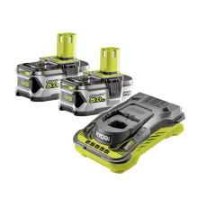 Набор Ryobi ONE+ RC18150-250 5133004422 аккумулятор (18 В; 5.0 A*ч; Li-Ion) 2 шт. и зарядное устройство RC18-150