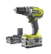 Бесщеточная аккумуляторная дрель-шуруповерт Ryobi ONE+ R18DD7-252S 5133004534
