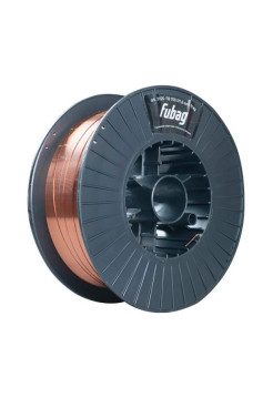 Проволока сварочная сплошного сечения FB 70S (15 кг; 1.0 мм; на катушке 270 мм) Fubag 31520