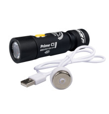 Фонарь Armytek Prime C1 Magnet USB+18350 XP-L (теплый свет)