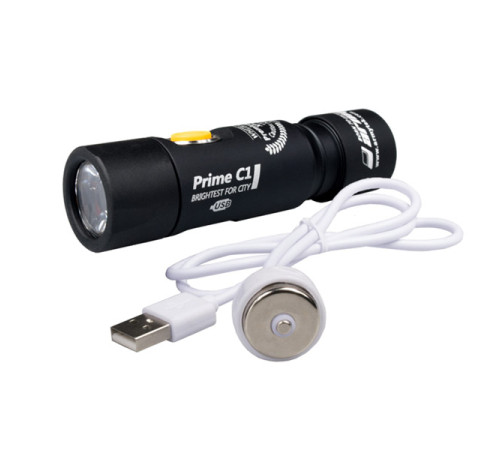 Фонарь Armytek Prime C1 Magnet USB+18350 XP-L (теплый свет)