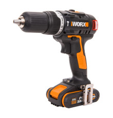 Аккумуляторная бесщеточная ударная дрель-шуруповерт WORX WX367