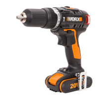 Аккумуляторная бесщеточная ударная дрель-шуруповерт WORX WX367.1
