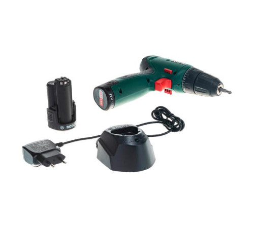 Аккумуляторная дрель-шуруповерт Bosch EasyDrill 1200, 2 аккумулятора 06039D3007