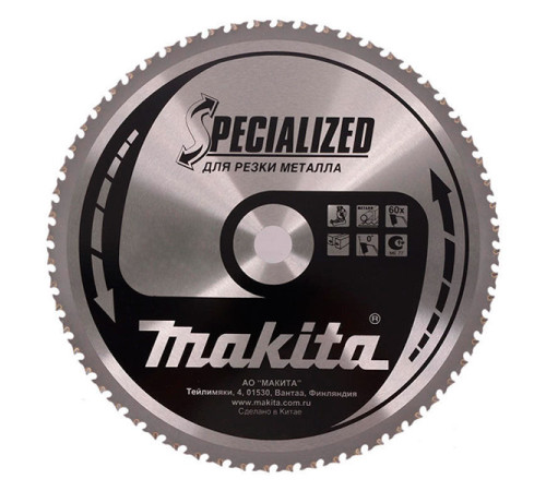 Диск пильный по металлу (305х25.4х2 мм; 60Т) Makita B-29402