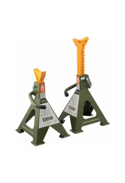 Страховочные подставки с зубчатым механизмом Дело Техники 6 т, 382-600 мм, 2 шт. 900306