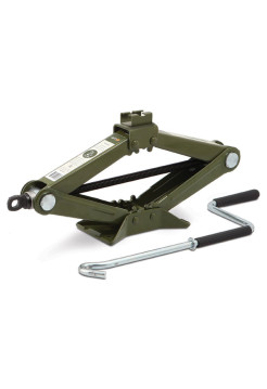 Винтовой ромбический домкрат Дело Техники 2 т, 120-395 мм, 901220