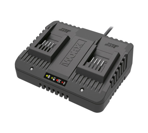 Зарядное устройство двойное (20 В; 2х1 A) WORX WA3772