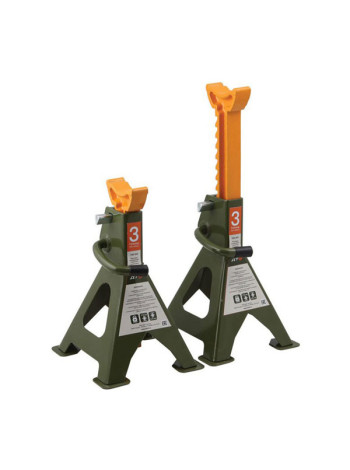 Страховочные подставки с зубчатым механизмом Дело Техники 3 т, 276-420 мм, 2 шт. 900303
