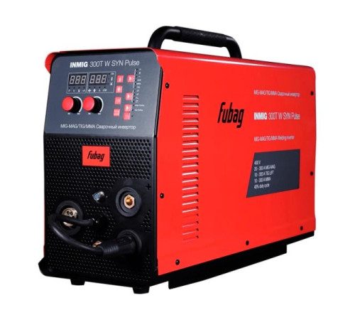 Сварочный полуавтомат инвертор Fubag INMIG 300T W SYN PULSE (31593), горелка FB 400 3 м (38449) 31593.1