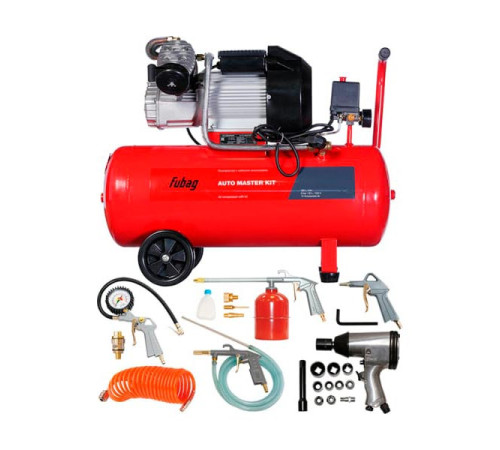 Компрессор Fubag AUTO MASTER KIT + 10 (VDC/50 +10 предметов) 641270