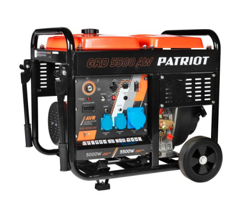 Дизельный генератор Patriot GRD 5500AW 472702255