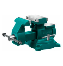 Слесарные тиски KRAFTOOL Reversible 200 мм, расход 368 мм 32705-200
