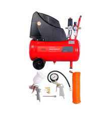 Компрессор Fubag HOUSE MASTER KIT + 5 OL 195/24 + 5 предметов 646029
