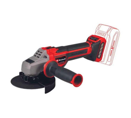 Шлифмашина угловая аккумуляторная Einhell PXC TP-AG 18/125 CE Q Li, 18В, 125мм, 3-10,5 т/мин, без АКК и ЗУ 4431155