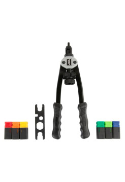 Двуручный заклепочник для резьбовых заклепок WIEDERKRAFT M3-M10 WDK-RN120
