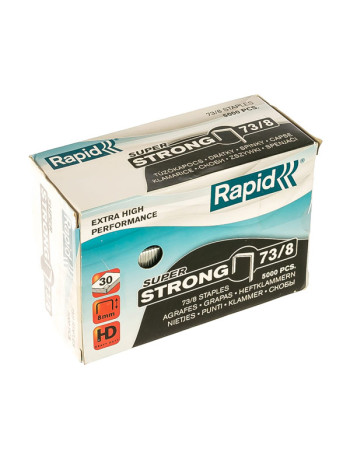 Скоба SuperStrong 5000шт для степлера (10 мм; Тип 73) Rapid 24890400