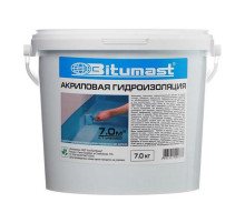Акриловая гидроизоляция 7 кг Bitumast 4607952900417