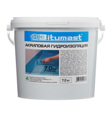 Акриловая гидроизоляция 7 кг Bitumast 4607952900417