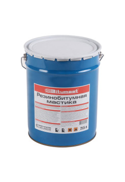 Резинобитумная мастика, 21.5 л Bitumast 4607952900127
