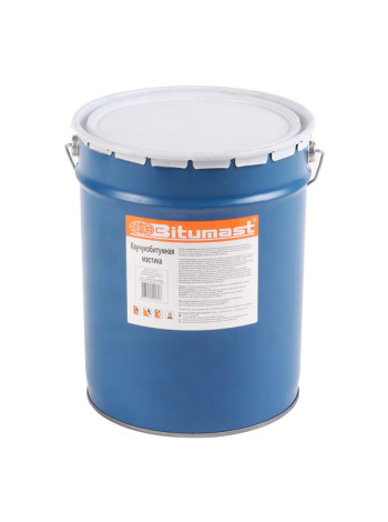 Каучукобитумная мастика, 21.5 л Bitumast 4607952900158