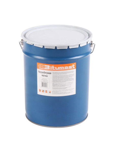 Каучукобитумная мастика, 21.5 л Bitumast 4607952900158