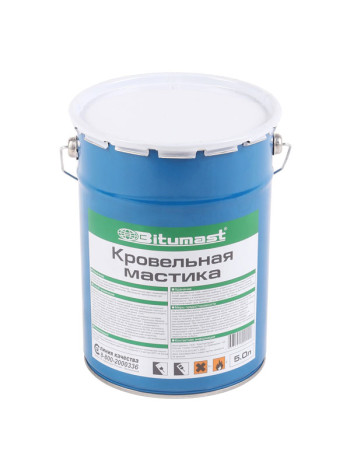 Кровельная мастика, 21.5 л Bitumast 4607952900066
