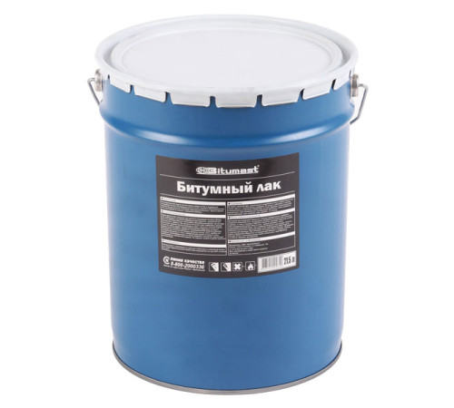 Битумный лак, 21.5 л Bitumast 4607952900271