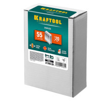 Закаленные скобы для степлера Kraftool тип 55 30 мм 5000шт 31789-30