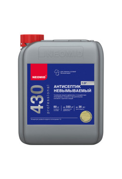Невымываемый консервант для древесины NEOMID 430 Eco 5 кг Н-430-5/к1:9