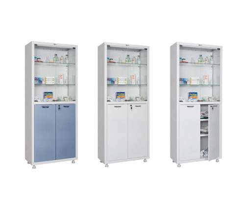 Медицинский шкаф ПРАКТИК МД 2 1670-SG S26199203501