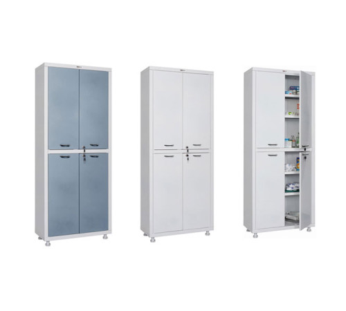 Медицинский шкаф ПРАКТИК МД 2 1670-SS S26199203001