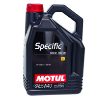 Синтетическое масло SPECIFIC 505.01 5W40 5л MOTUL 101575