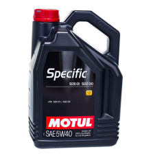 Синтетическое масло SPECIFIC 505.01 5W40 5л MOTUL 101575