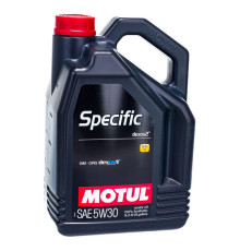 Синтетическое масло SPECIFIC DEXOS2 SAE 5W30 5л MOTUL 102643