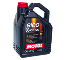 Синтетическое масло 8100 X-cess 5W40 5 л MOTUL 102870