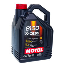 Синтетическое масло 8100 X-cess 5W40 5 л MOTUL 102870