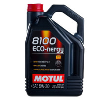 Синтетическое масло 8100 ECO-nergy 5W30 5л MOTUL 102898