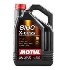 Синтетическое масло 8100 X-cess 5W30 4л MOTUL 108945