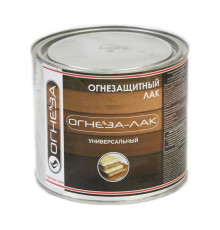 Универсальный огнезащитный лак ОГНЕЗА-ЛАК матовый, бесцветный, ведро 2.4 л 1.8 кг 105066