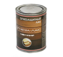 Универсальный огнезащитный лак ОГНЕЗА-ЛАК матовый, бесцветный, ведро 1 л 0.8 кг 105065
