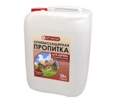 Огнезащитная водорастворимая пропитка ОГНЕЗА-ПО-Д с индикатором, с биозащитными добавками 105092