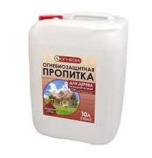 Огнезащитная водорастворимая пропитка ОГНЕЗА-ПО-Д с индикатором, с биозащитными добавками 105092