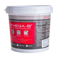 Акриловый противопожарный герметик ОГНЕЗА ВГ ведро 3 кг, цвет белый 105032