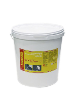 Противопожарный терморасширяющийся акриловый герметик ОГНЕЗА ГТ 20 кг цвет серый 105040