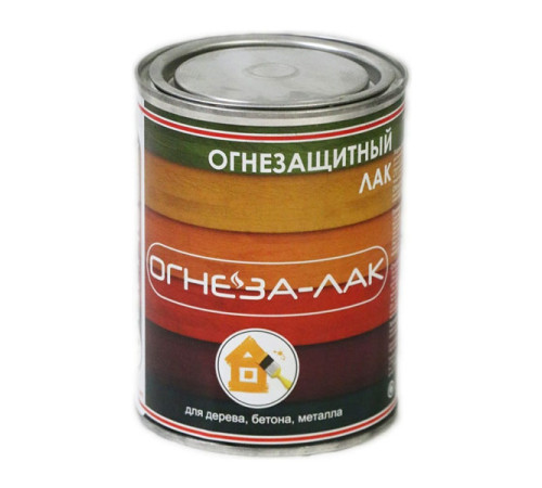 Огнезащитный акриловый лак для древесины и материалов из неё ОГНЕЗА-ЛАК-ОД матовый 105059