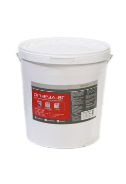 Акриловый противопожарный герметик ОГНЕЗА ВГ ведро 20 кг, цвет белый 105035