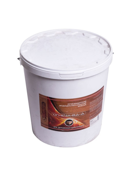 Огнезащитная водно-дисперсионная вспучивающаяся краска для дерева ОГНЕЗА-ВД-Д 105042