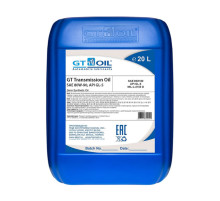Масло Transmission Oil SAE 80W-90, API GL-5, 20 л GT OIL 4634444064319